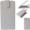 Sony Xperia Z Leather Flip Case - White